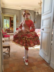 Reproduction Costume d'opéra d'après une maquette historique de Jean-Baptiste Martin