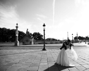 Création d'une robe de mariée sur mesure